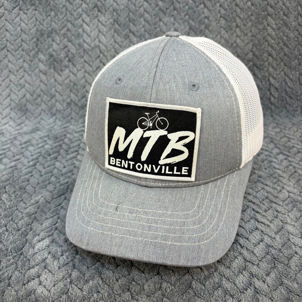 Richardson 112 MTB Bentonville Snapback Youth OS Grey White Trucker Hat